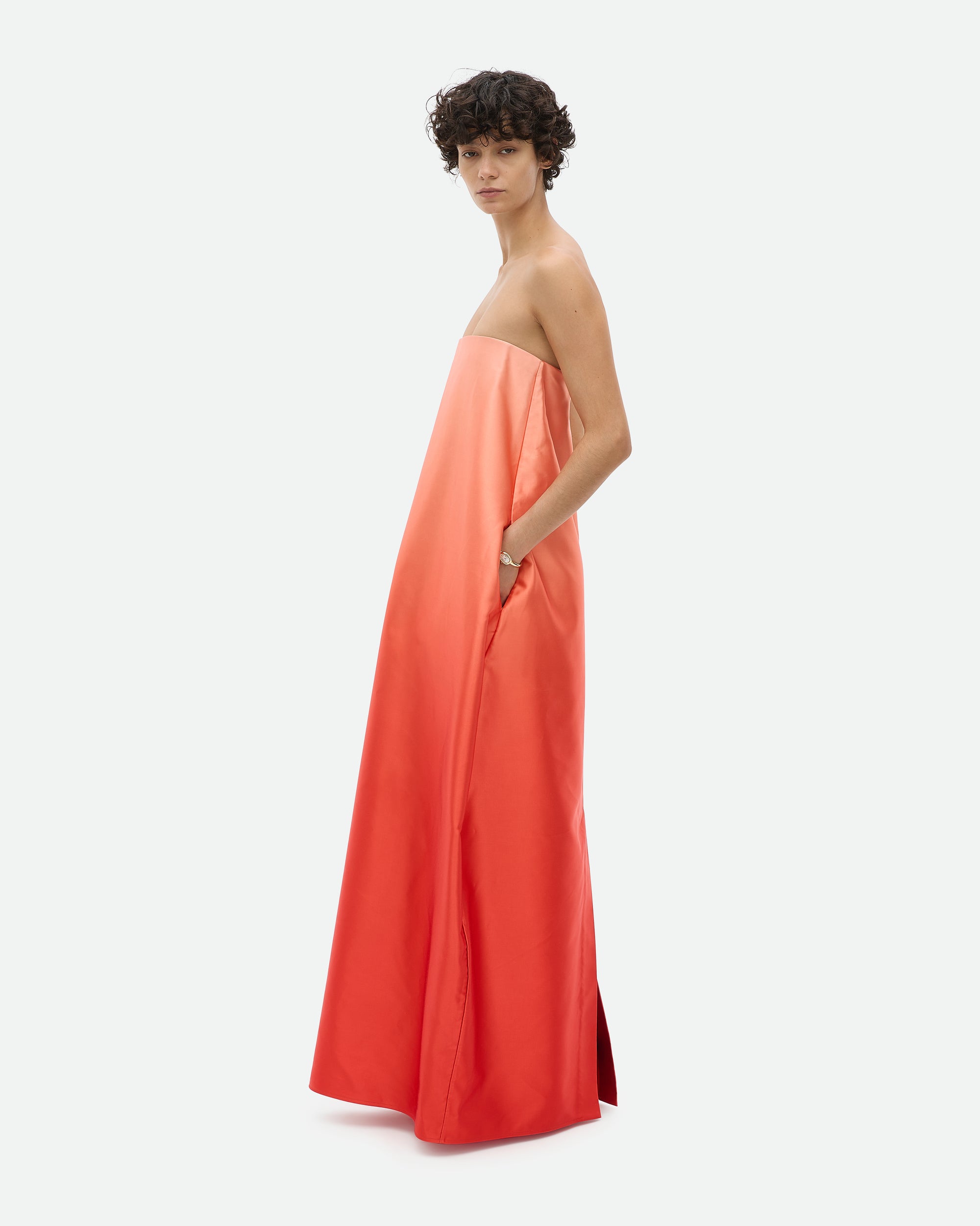 Entourage Gown - Canteloupe Ombré