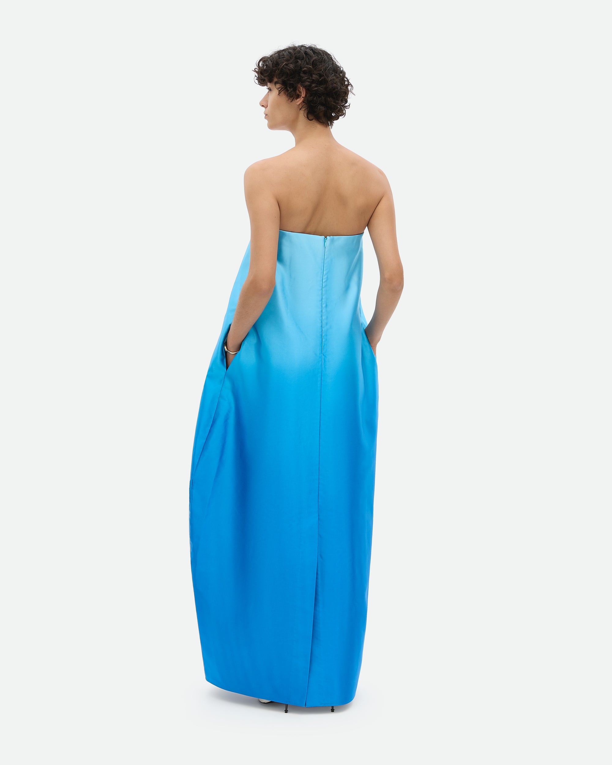 Entourage Gown - Cerulean Ombré