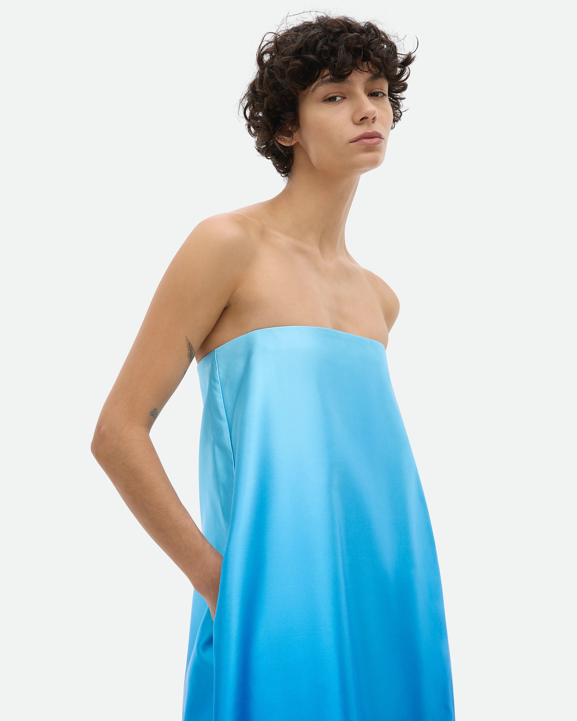 Entourage Gown - Cerulean Ombré