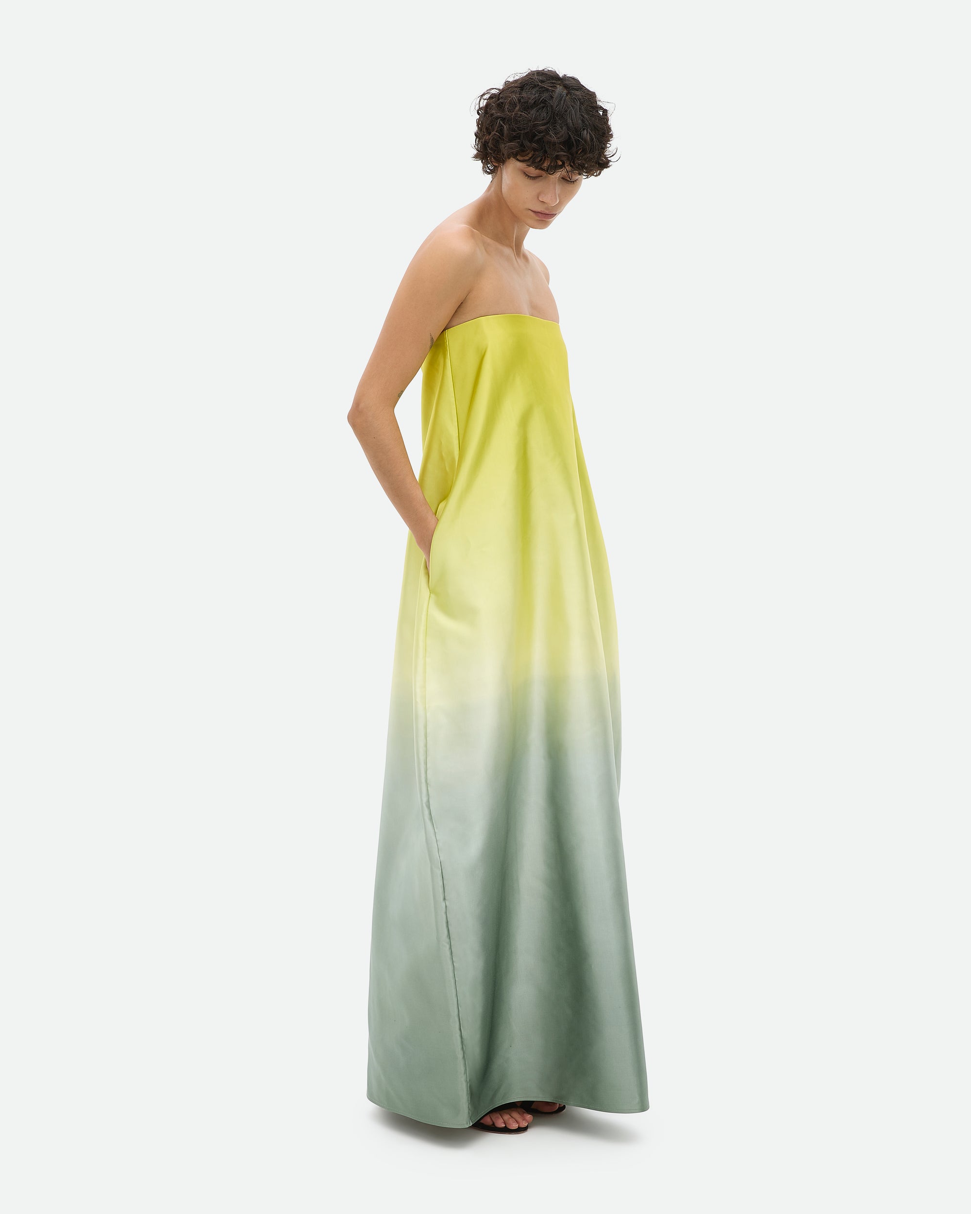 Entourage Gown - Olive Ombré