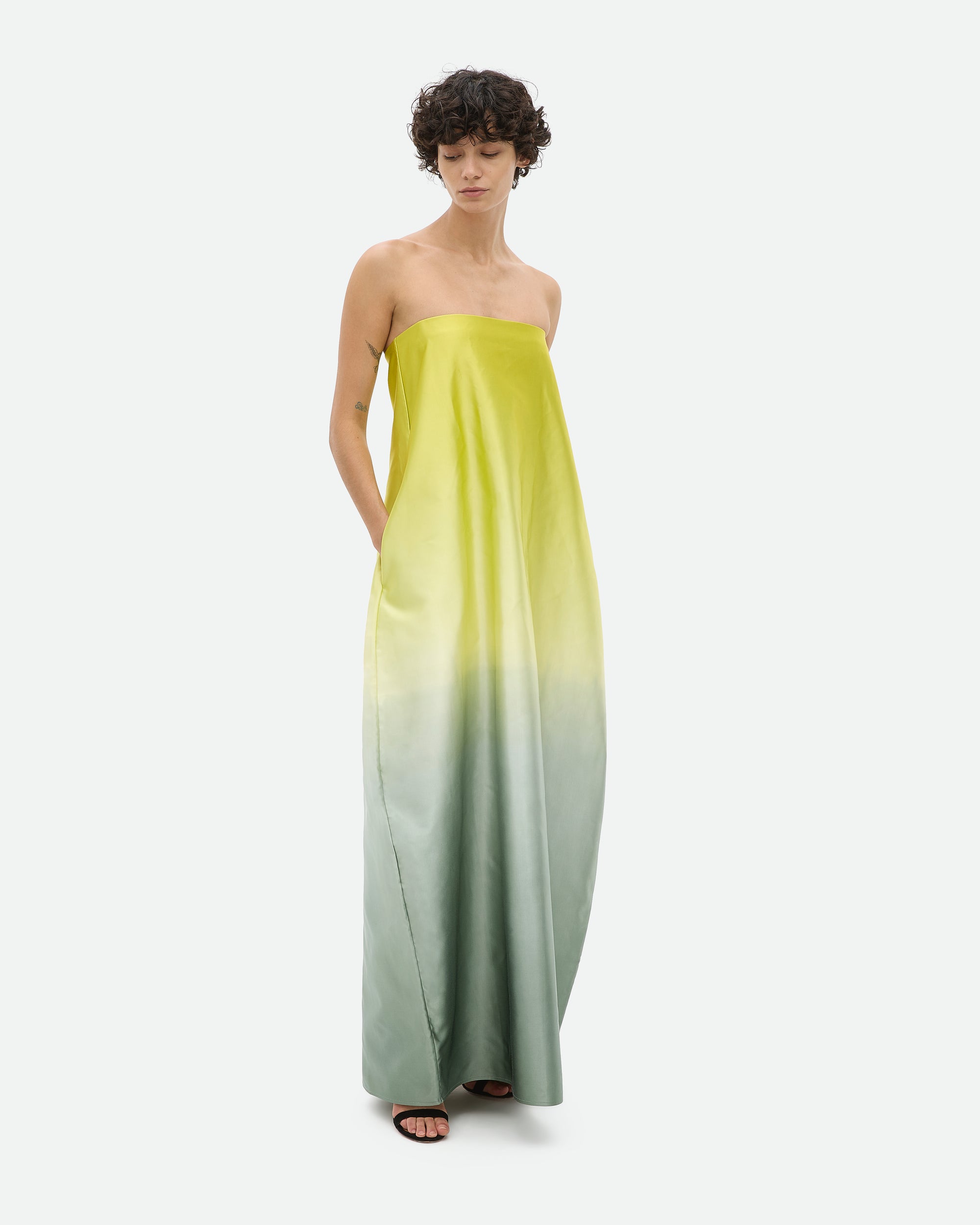 Entourage Gown - Olive Ombré